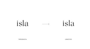 Creación del logotipo Isla